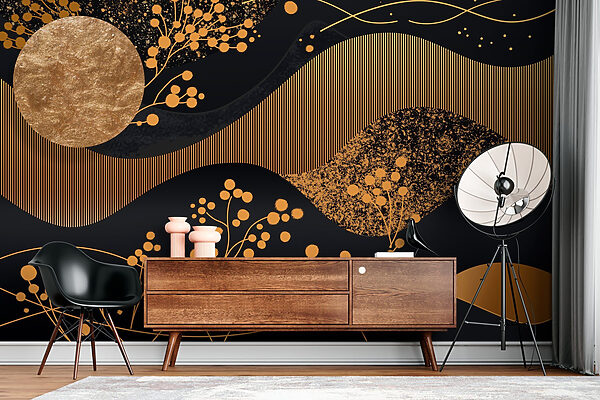 Des motifs dynamiques dans un contraste élégant Des motifs dynamiques dans un contraste élégant