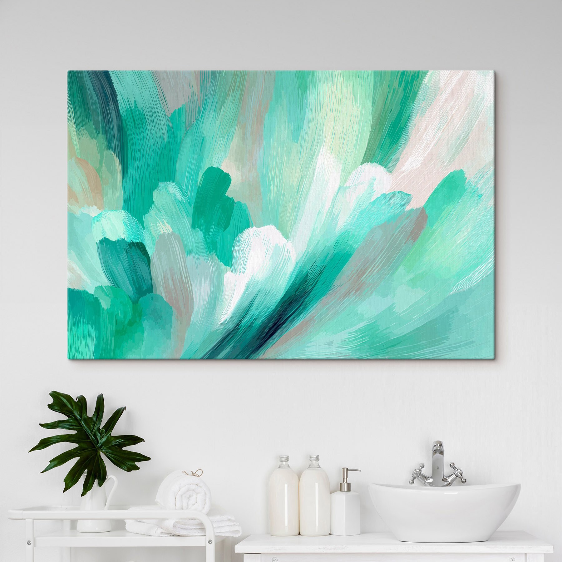 Soft hues blend in tranquil harmony