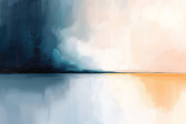 Peinture d'une étendue d'eau Peinture d'une étendue d'eau
