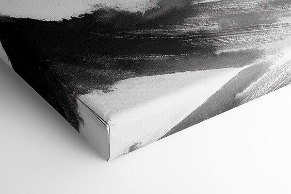 Image en noir et blanc d'une vague Image en noir et blanc d'une vague