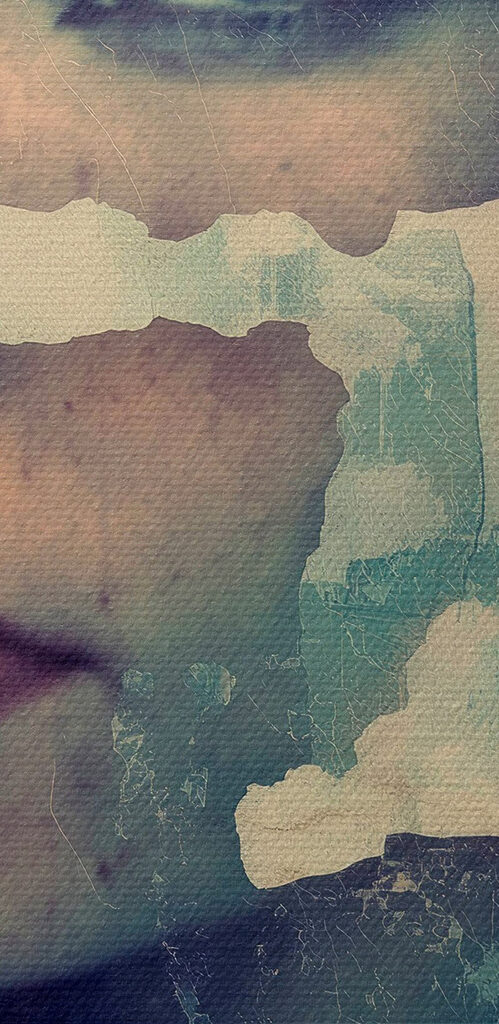 Woman's face through a window Woman's face through a window