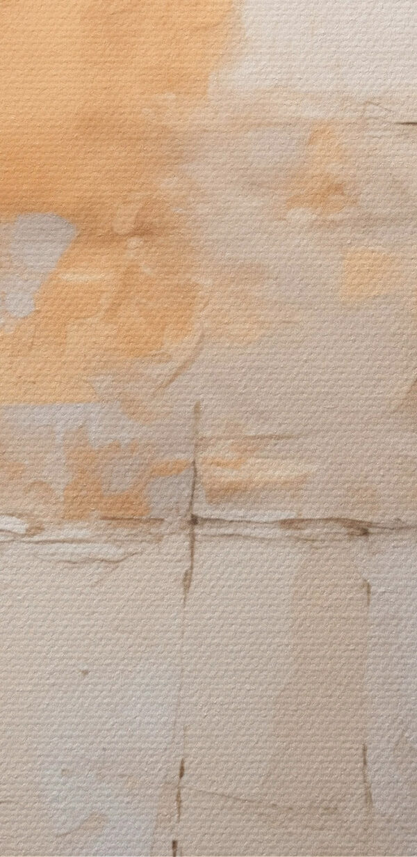 Mur avec peinture blanche et brune Mur avec peinture blanche et brune