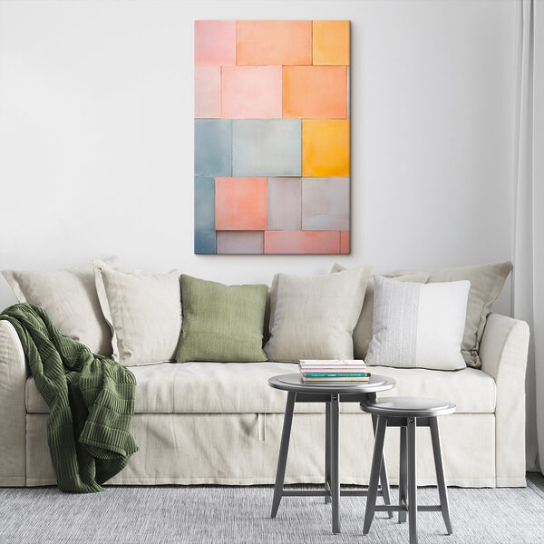Mur de carreaux colorés Mur de carreaux colorés