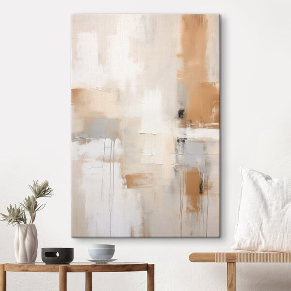 Peinture blanche et brune Peinture blanche et brune