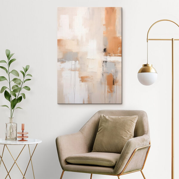 Peinture blanche et brune Peinture blanche et brune
