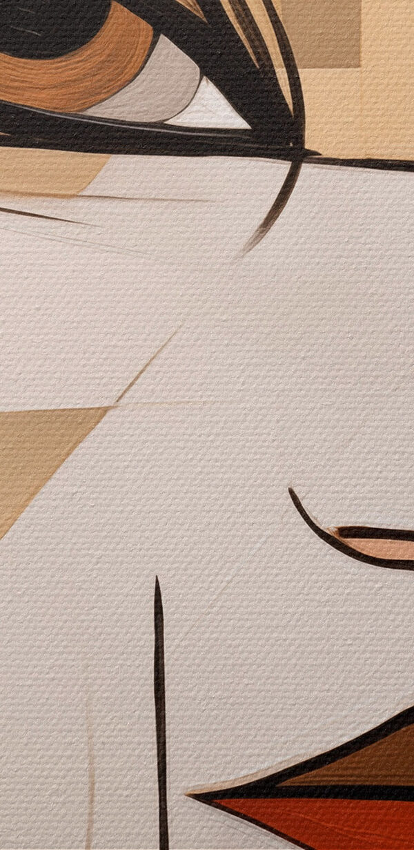 Peinture d'un visage de femme Peinture d'un visage de femme