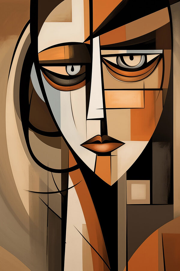 Peinture d'un visage de femme Peinture d'un visage de femme