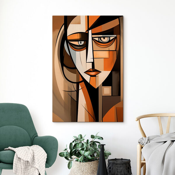 Peinture d'un visage de femme Peinture d'un visage de femme