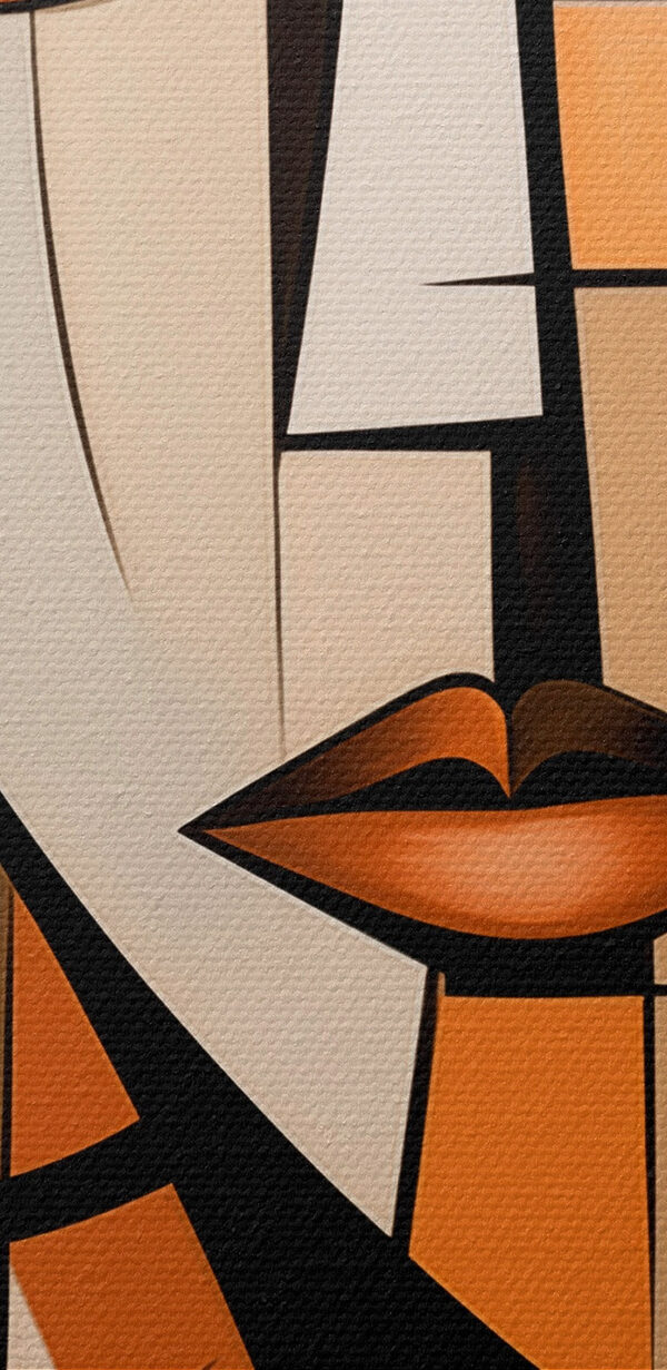 Peinture d'un visage de femme Peinture d'un visage de femme