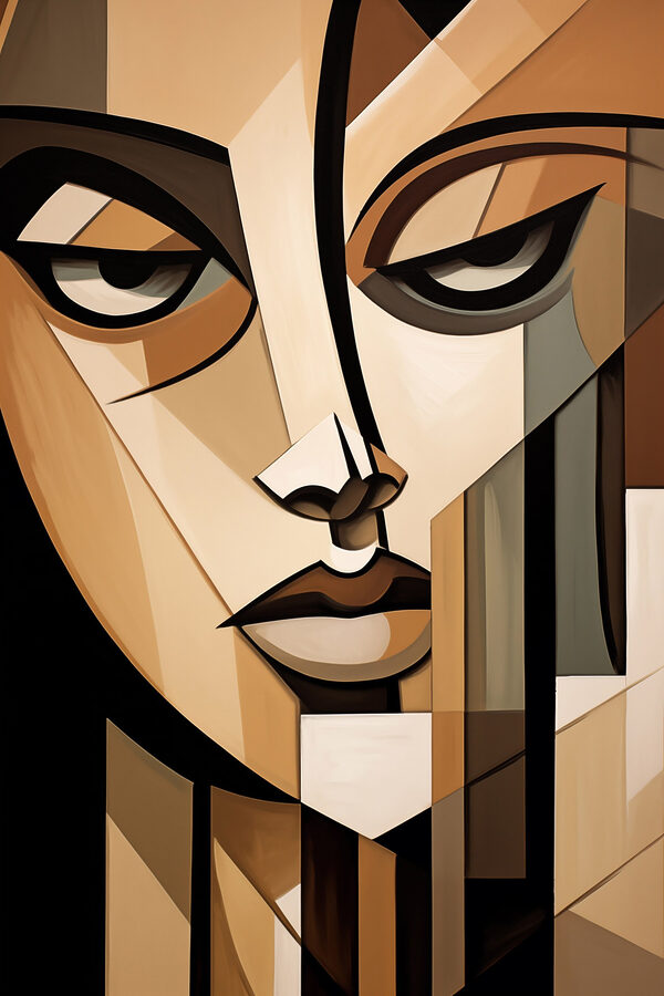 Peinture d'un visage de femme Peinture d'un visage de femme
