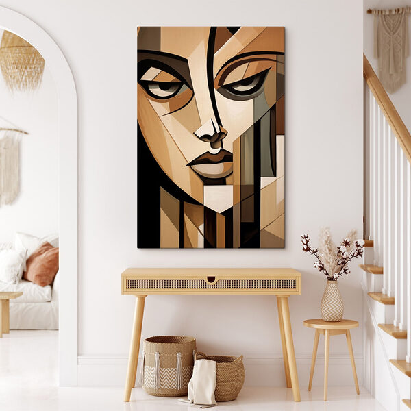 Peinture d'un visage de femme Peinture d'un visage de femme