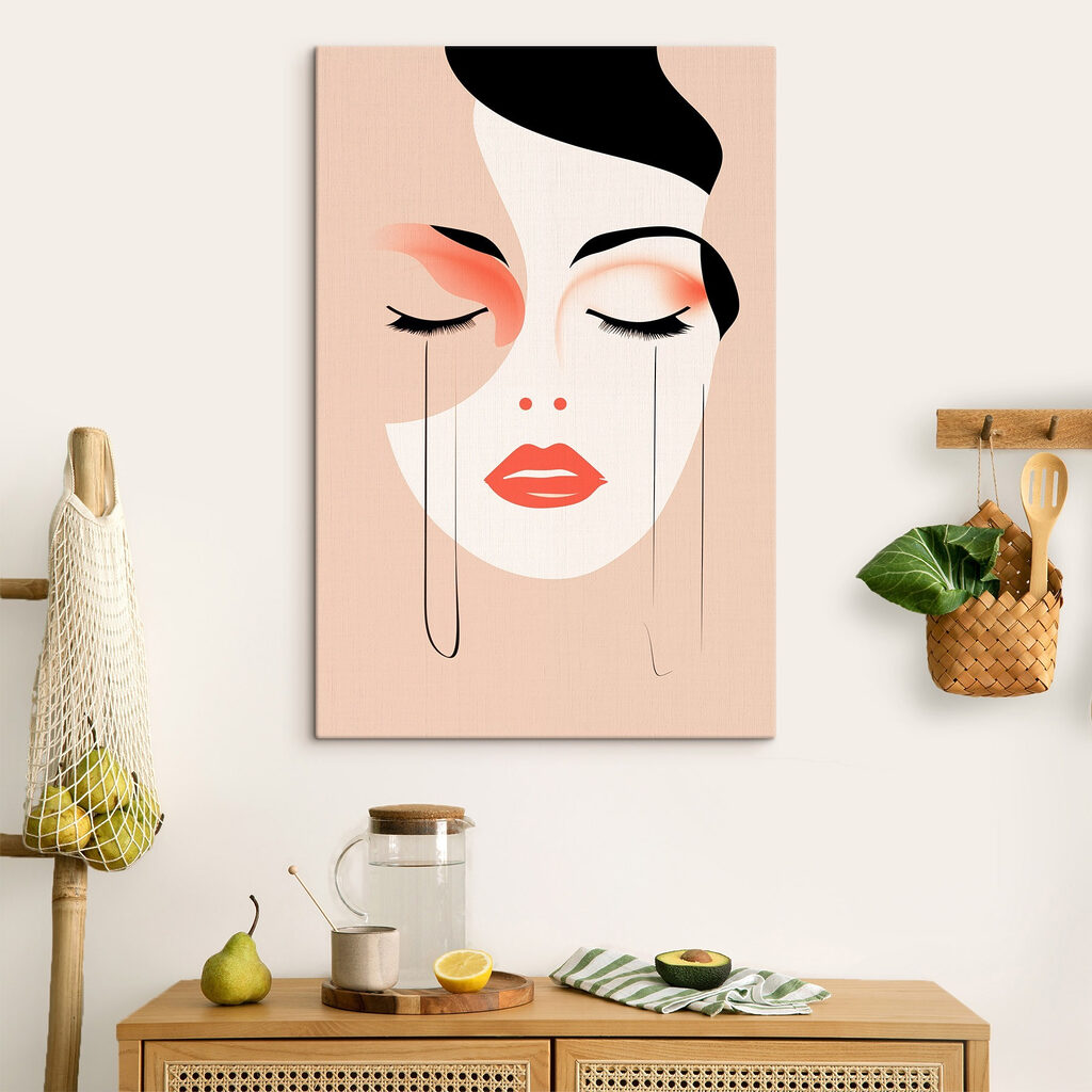 Emotional expression through minimalist art Emotional expression through minimalist art