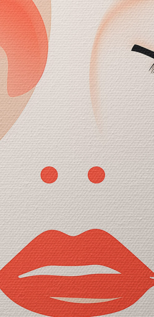 Emotional expression through minimalist art Emotional expression through minimalist art