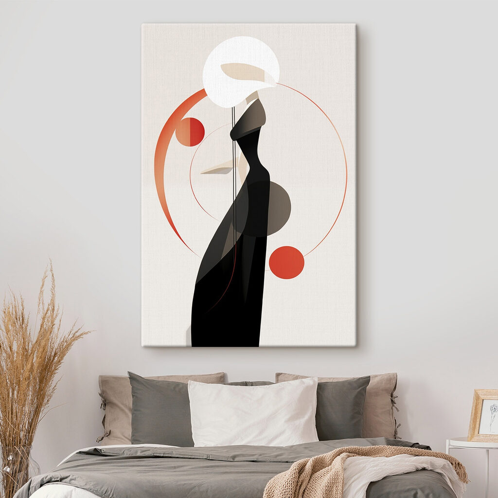 Woman wearing a black dress and white hat Woman wearing a black dress and white hat