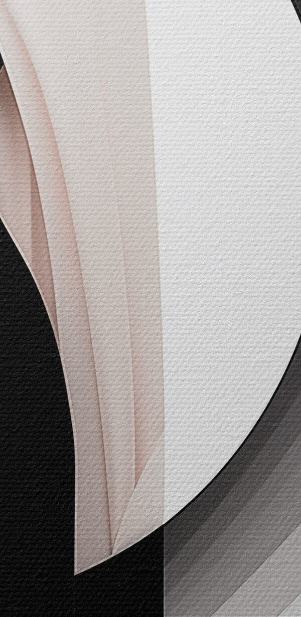 Femme portant une robe noire et blanche Femme portant une robe noire et blanche