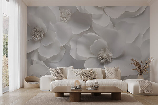 Groupe de fleurs blanches Groupe de fleurs blanches
