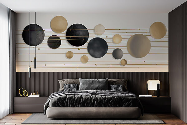 Groupe de cercles et de lignes Groupe de cercles et de lignes