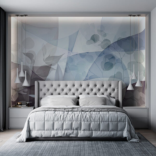 Courbes douces et motifs de feuillage souples Courbes douces et motifs de feuillage souples