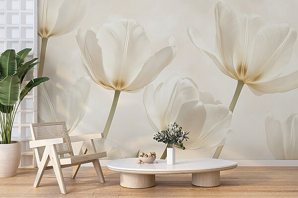 Groupe de fleurs blanches Groupe de fleurs blanches