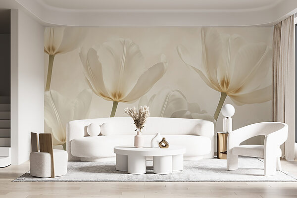 Groupe de fleurs blanches Groupe de fleurs blanches