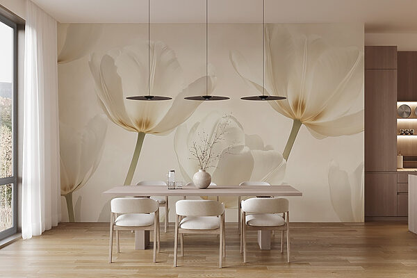 Groupe de fleurs blanches Groupe de fleurs blanches