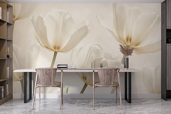 Groupe de fleurs blanches Groupe de fleurs blanches