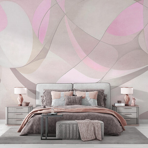 Art rose et gris Art rose et gris