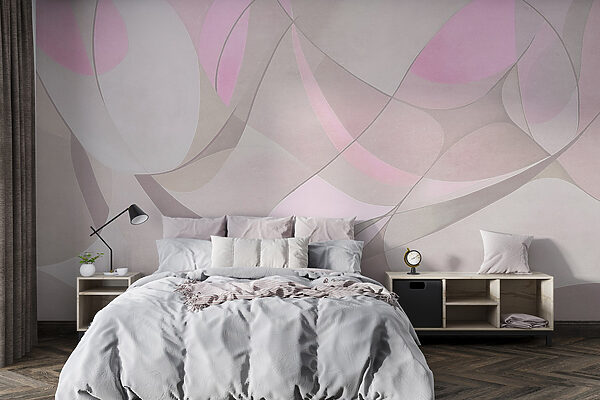 Art rose et gris Art rose et gris