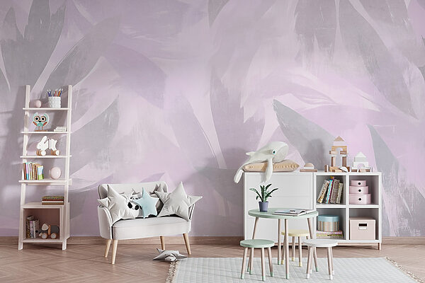 Fond blanc et violet avec des feuilles Fond blanc et violet avec des feuilles