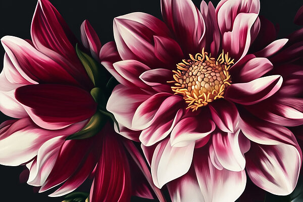 Des fleurs vibrantes aux couleurs harmonieuses Des fleurs vibrantes aux couleurs harmonieuses