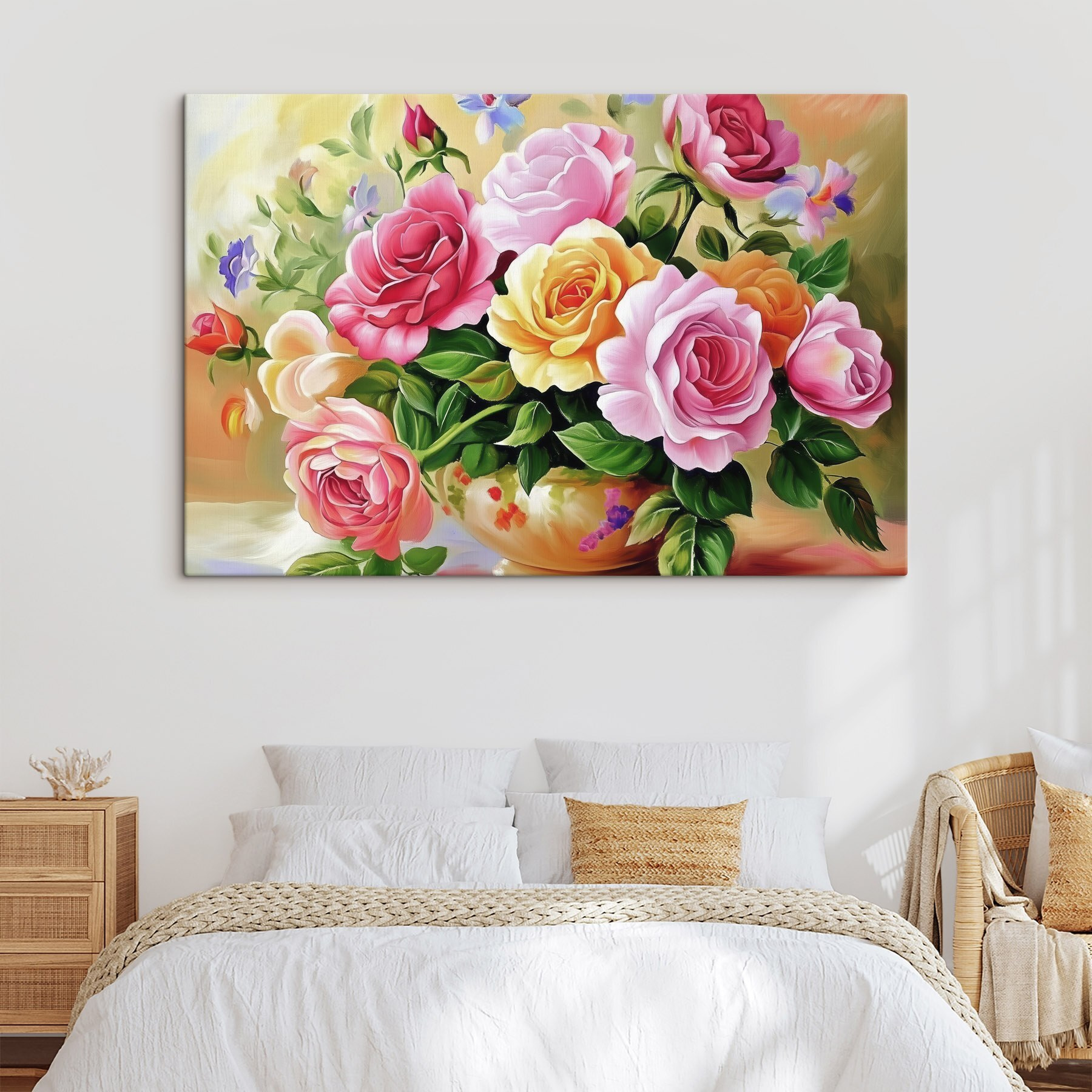 s44217pib403m - Peinture de fleurs dans un bol - tegory