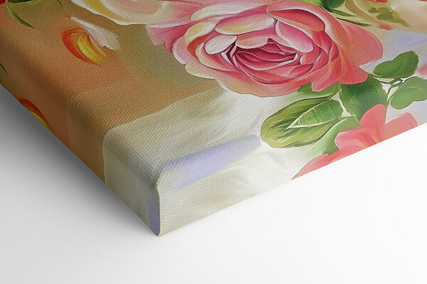 Peinture de fleurs dans un bol Peinture de fleurs dans un bol