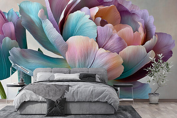 Delicate petals in soft hues Delicate petals in soft hues