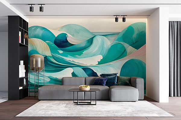 Grandes vagues dans l'océan Grandes vagues dans l'océan
