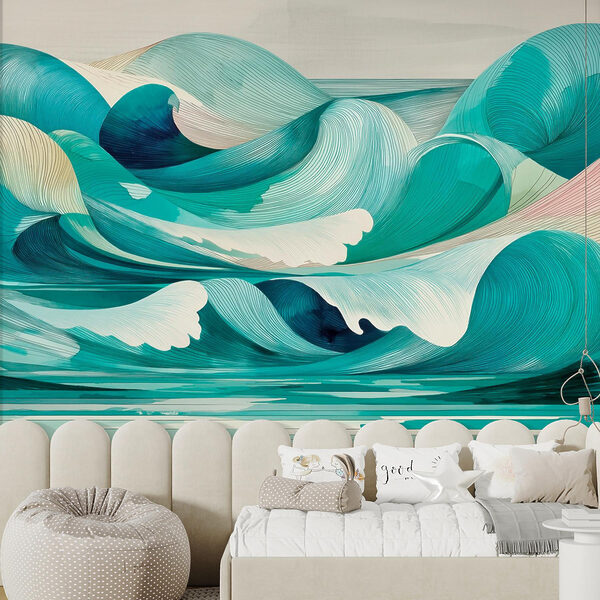 Grandes vagues dans l'océan Grandes vagues dans l'océan