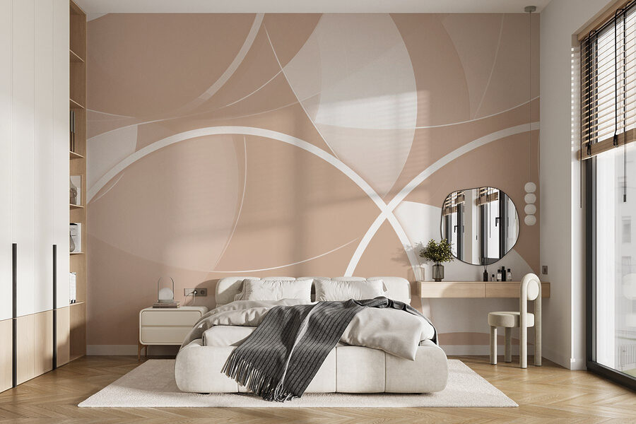 Cercles blancs et gris