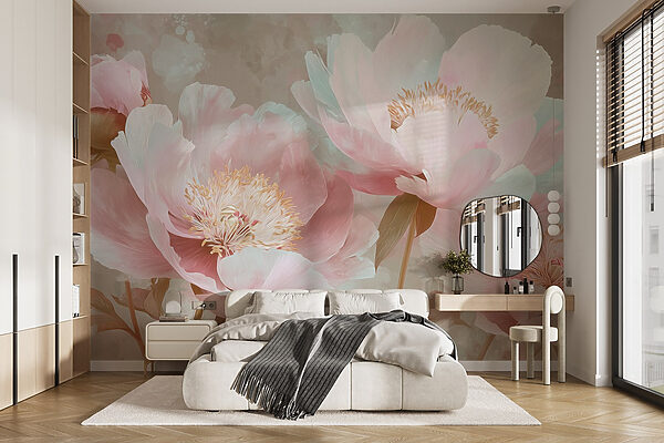Fleurs délicates dans des tons pastel doux Fleurs délicates dans des tons pastel doux