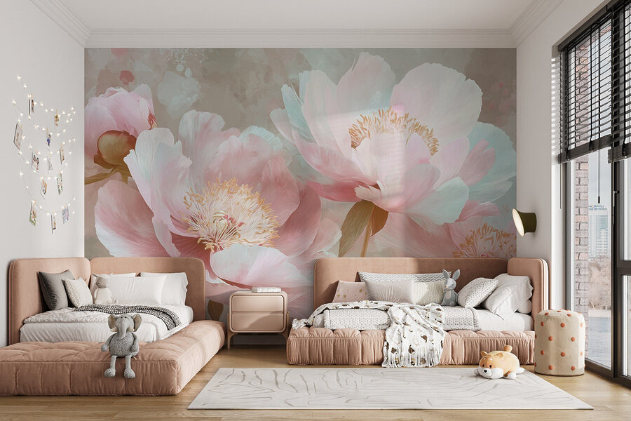 Fleurs délicates dans des tons pastel doux Fleurs délicates dans des tons pastel doux