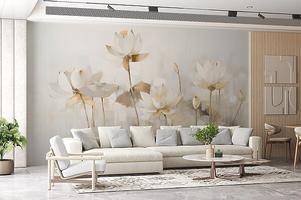 Peinture de fleurs blanches Peinture de fleurs blanches