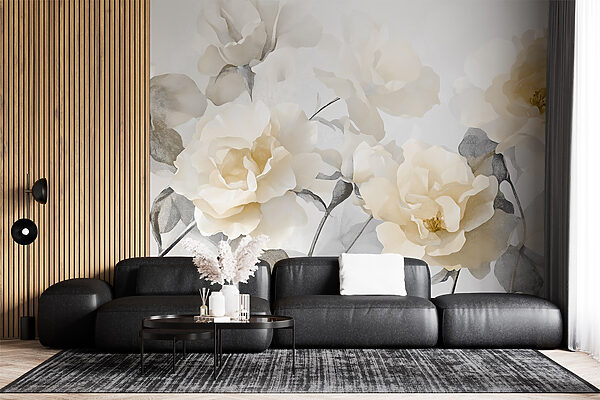 Groupe de fleurs blanches Groupe de fleurs blanches