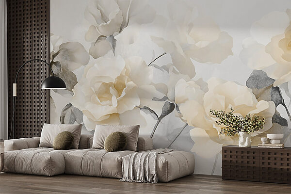 Groupe de fleurs blanches Groupe de fleurs blanches