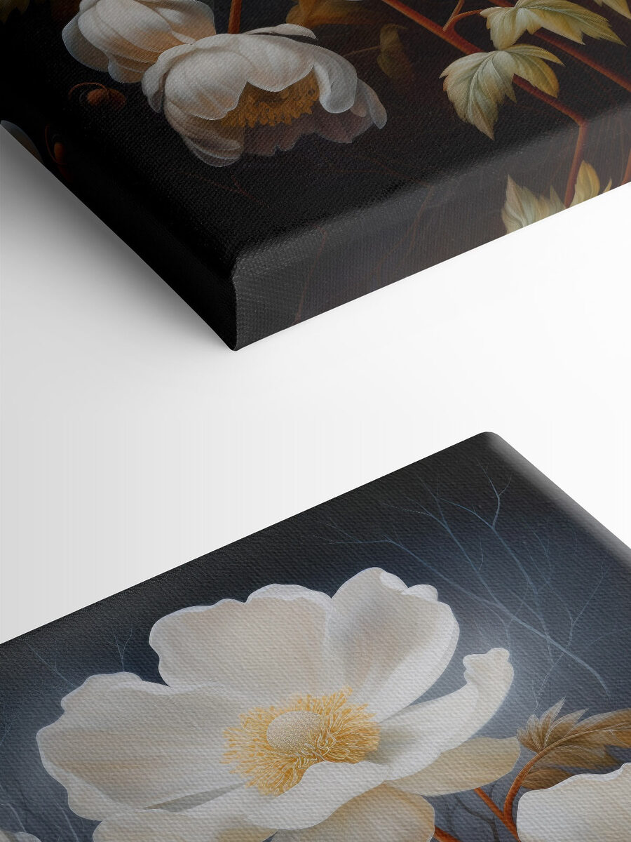 Peinture de fleurs blanches Peinture de fleurs blanches