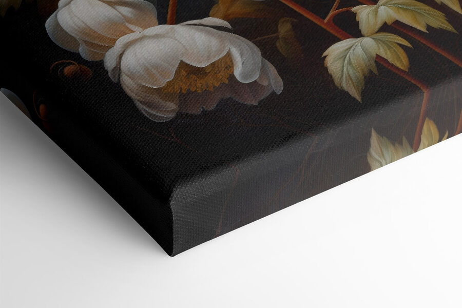 Peinture de fleurs blanches Peinture de fleurs blanches