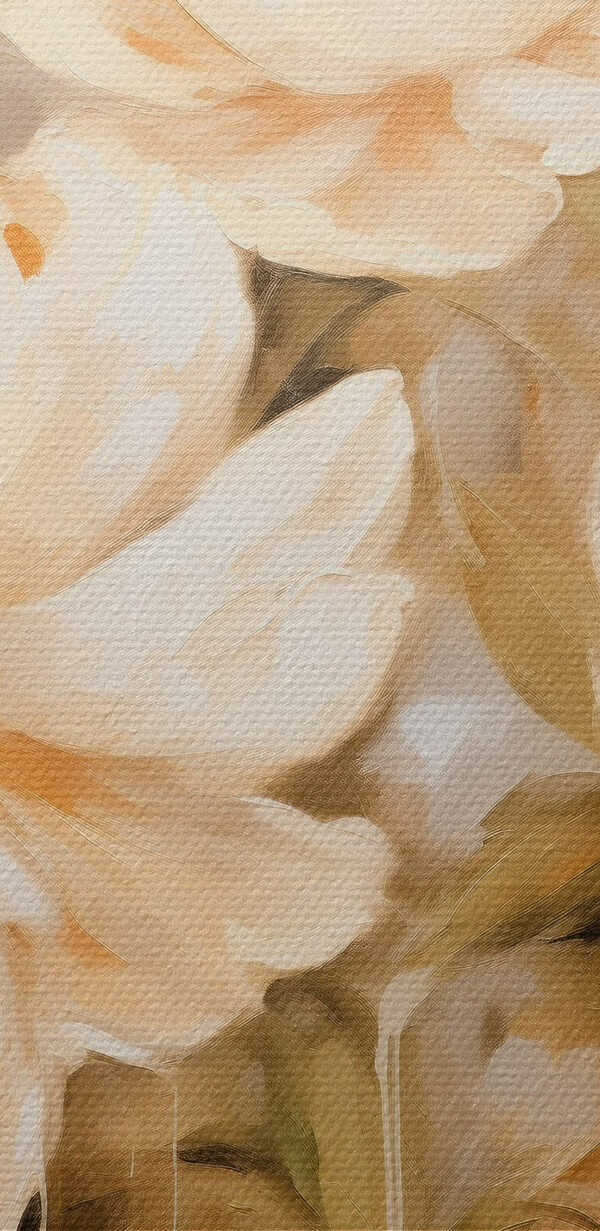 Peinture de fleurs sur un mur Peinture de fleurs sur un mur