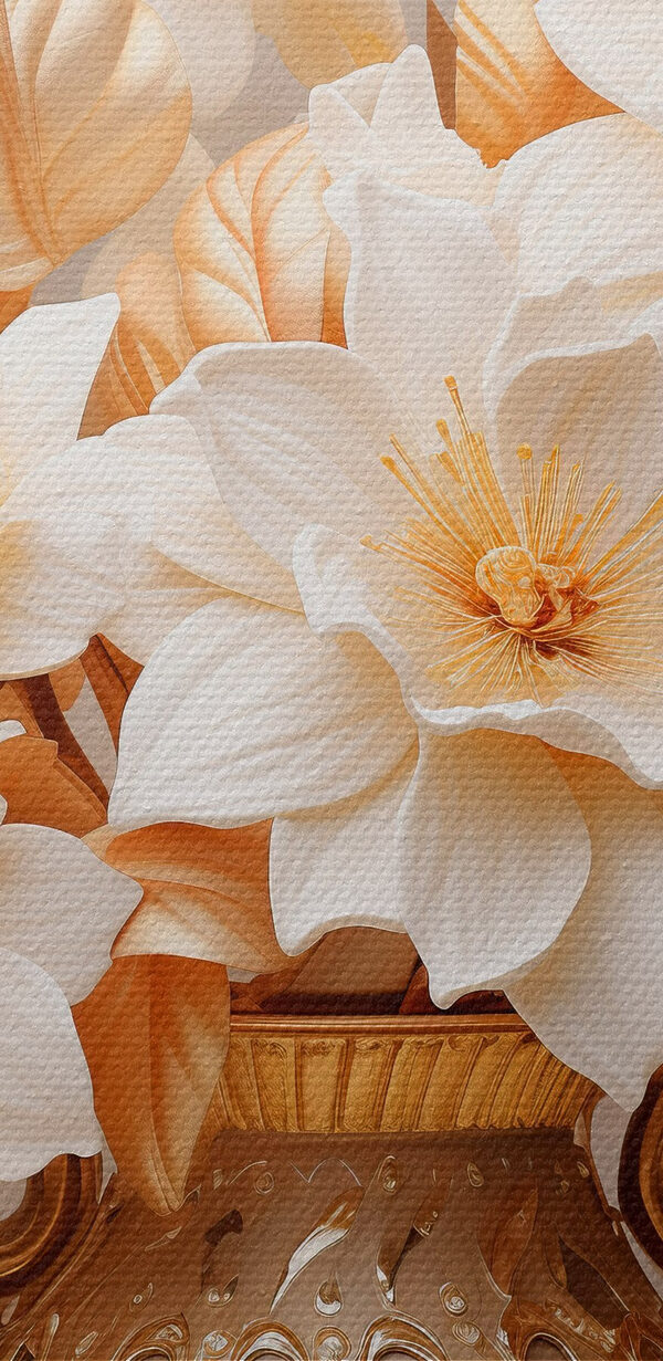 Vase avec fleurs blanches Vase avec fleurs blanches