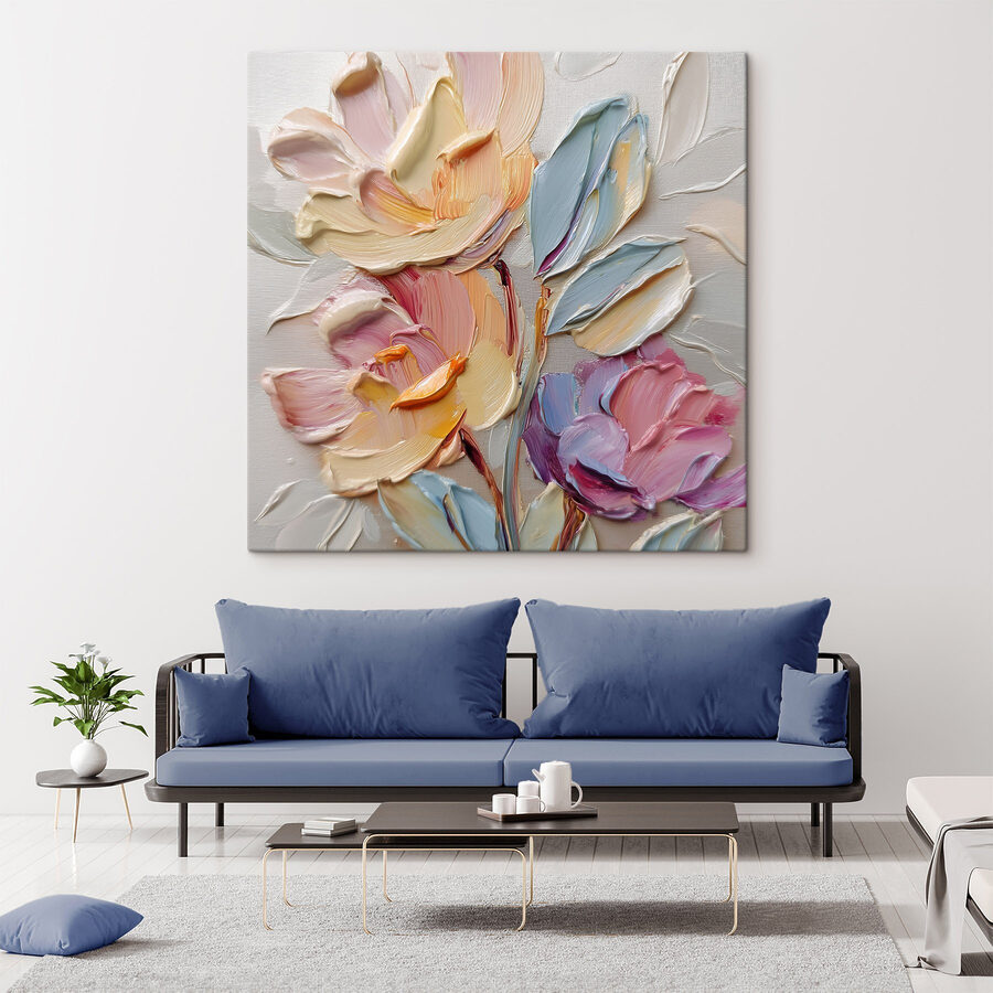 Une beauté florale délicate capturée ici