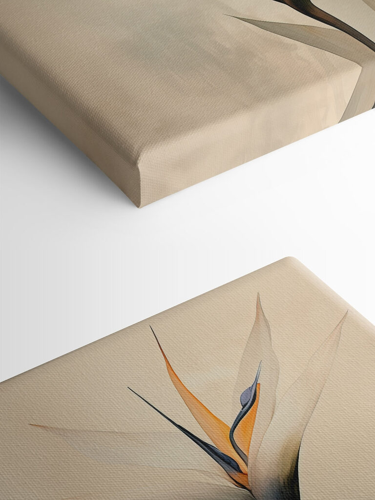 Delicate blooms in soft hues