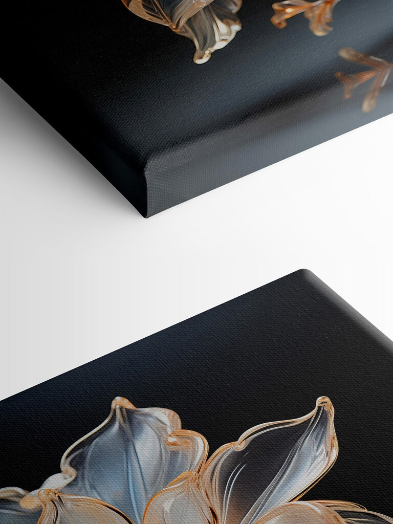 Delicate flower in elegant design