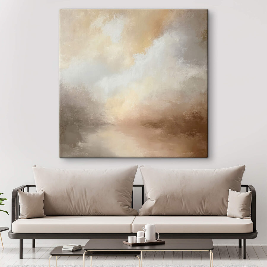 Peinture d'un paysage