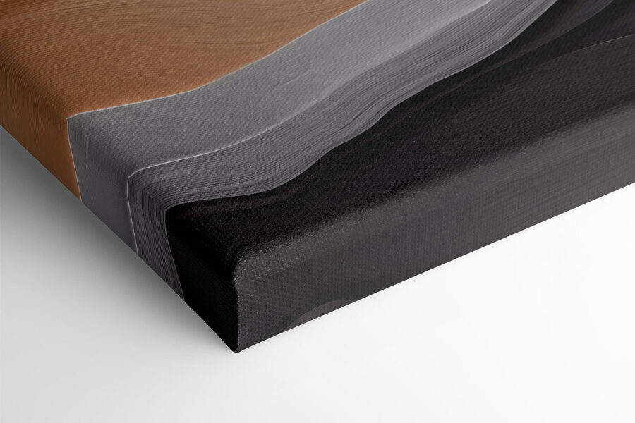 Des vagues douces de couleurs texturées
